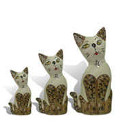 Ocasiões - Trio de gatos