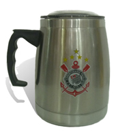 Flores :  - Caneca Trmica - Corinthians